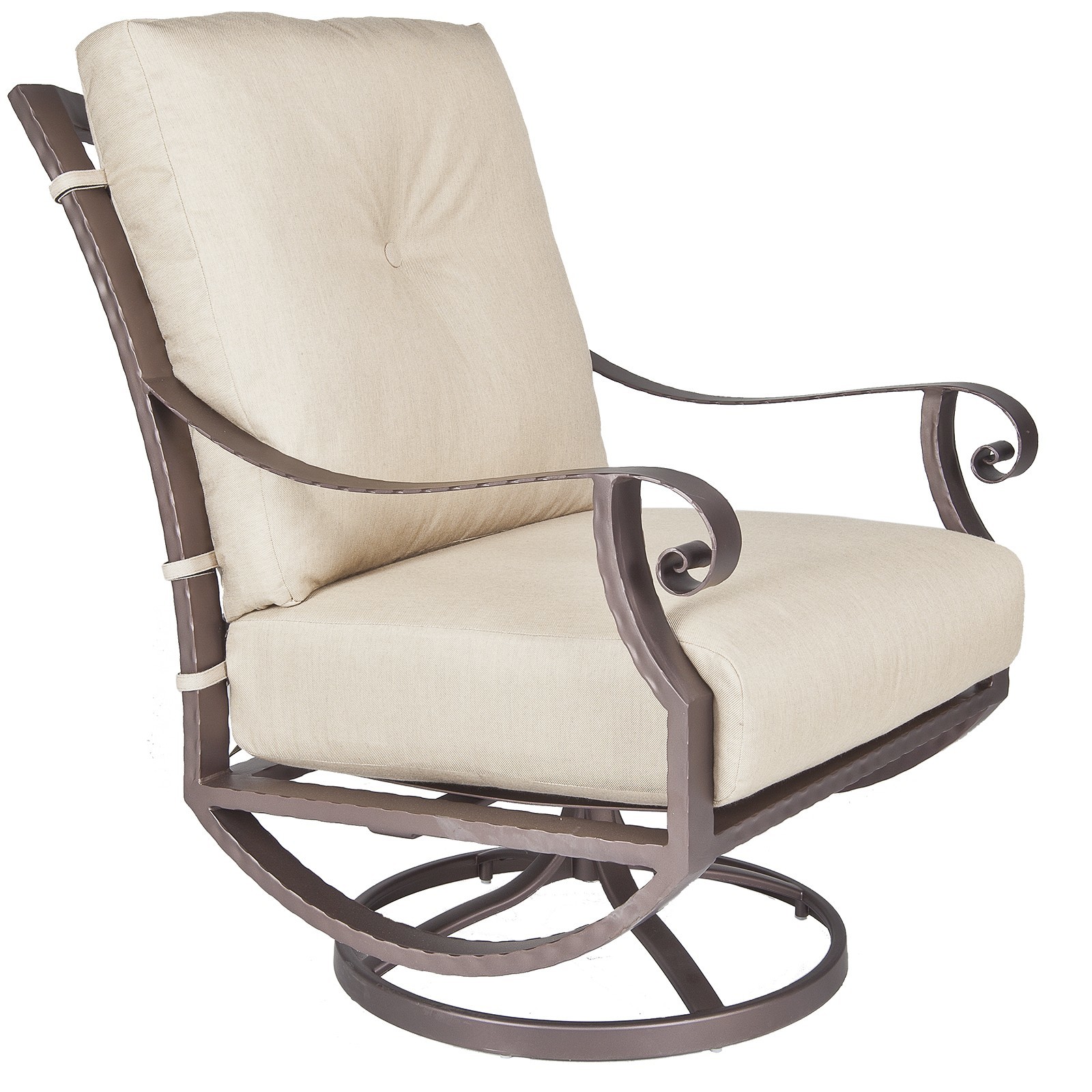 Luna Swivel Rocker Lounge Chair Hauser's Patio