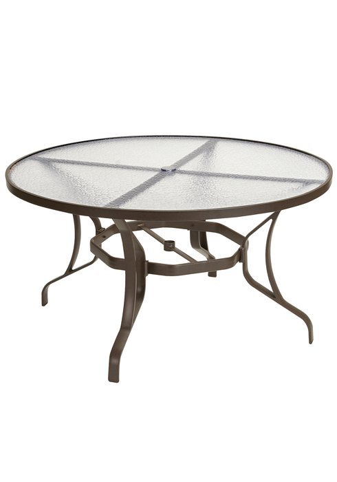 Dining Table 54 Round Obscure Glass, Round Glass Patio Table Home Depot