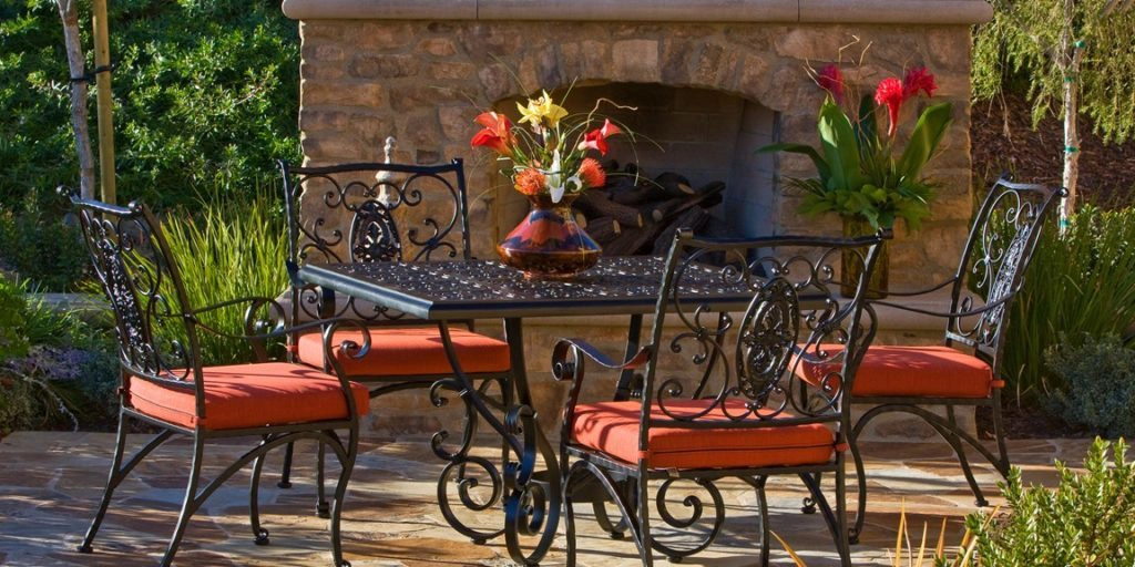 Repair Wrought Iron Patio Furniture, Cleaning Rod Iron Outdoor Furniture